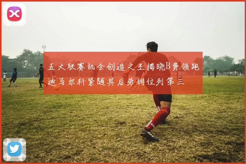 五大联赛机会创造之王揭晓B费领跑迪马尔科紧随其后劳姆位列第三